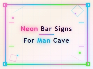 Neon Bar Signs for Man Cave | Cool Bar Lighting & Decor